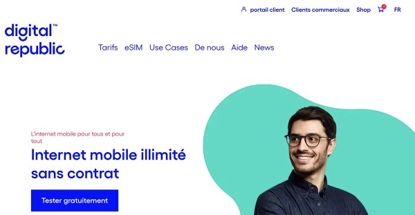 Digital Republic : le leader de l'abonnement forfaitaire de données}