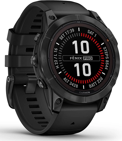 Photo de la montre connectée Garmin fenix 7 Pro